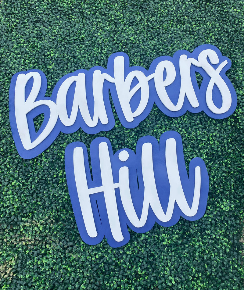Barbers Hill Backdrop
